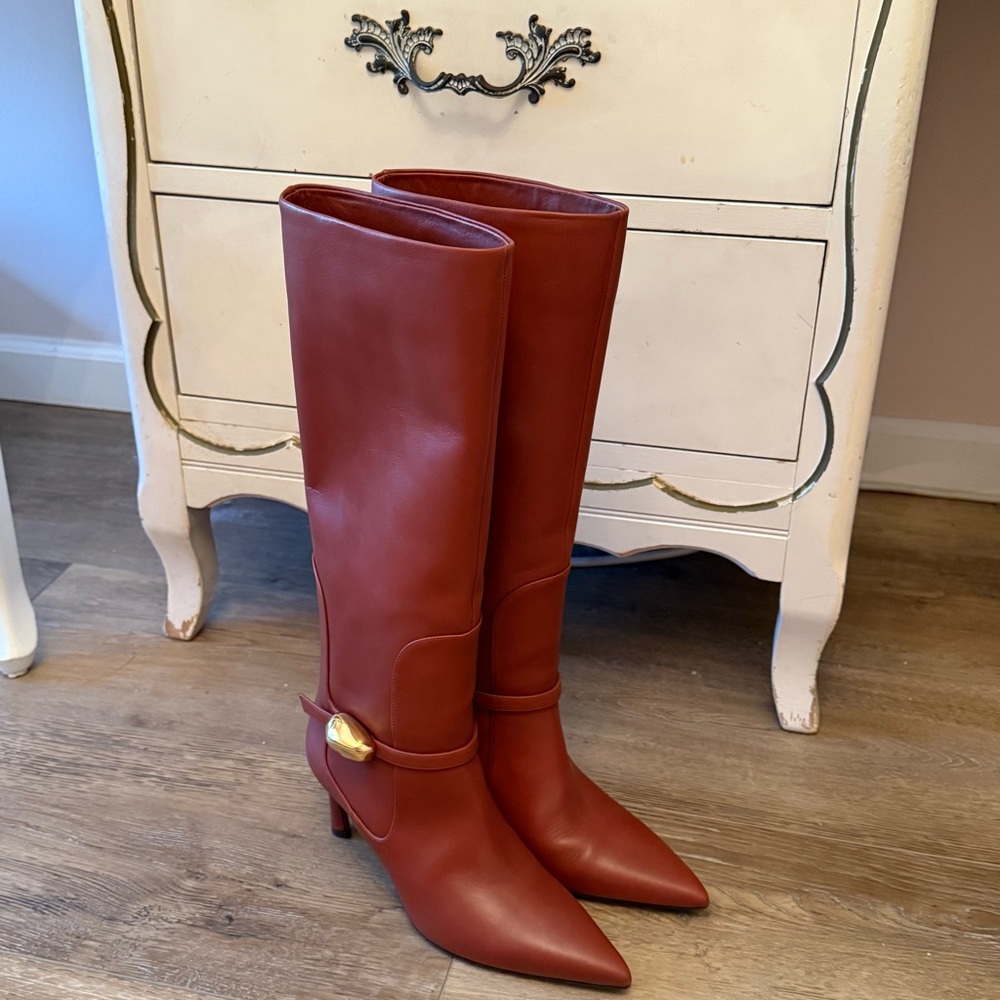 ✨SOLD✨ ZIMMERMANN Harlow 65 leather knee-high boots - Picture 5 of 12